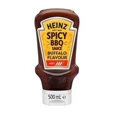 하인즈 Heinz Spicy Bbq Buffalo Flavour Hot Sauce 스파이시 비비큐 버팔로 플레이버 핫 소스 호주, 8개, 500ml