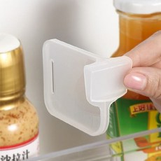 분리형장치 냉장고 정리 분리 칸막이 파티션 클립 4P 냉장고칸막이 냉장고파티션, 없음