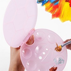 더가 10구 소형 물감 팔레트 아크릴물감팔레트