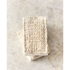 자라홈 브랜드관 스펀지 수세미 2개입 세트 48258026052, 내추럴, 7 x 2.5 x 11.5 cm