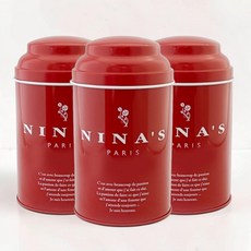 니나스파리 쥬뗌므 루즈리프 실론티 틴케이스, 1개입, 100g, 3개