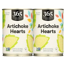365 홀푸드마켓 아티초크 하츠 쿼터드 400g, 2개
