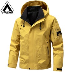 V-WEAR 運動登山衝鋒衣 連帽工裝夾克