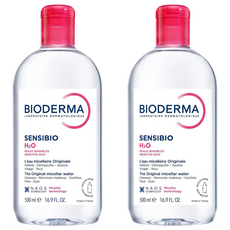 바이오더마 센시비오 H2O 클렌징 워터, 2개, 500ml