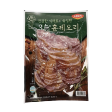 노랑오리 3무 오리훈제슬라이스, 1개, 400g