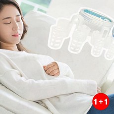 잠도움이콧구멍 수면질향상 운동시착용 통기성원단 콧구멍 문제해결도(1+1옵션 주문수량의 2배수량 배송)