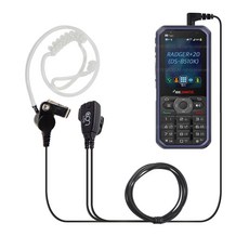 RADGER+20 (DS-B510K) 라져 무전기 호환 이어폰 로그 이어마이크 인이어 리시버 파워텔1핀