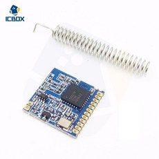 ICBOX 超小 LORA擴頻 5KM無線收發模組 遠距離無線傳輸 低功耗高抗干擾, 1個, SX1278
