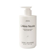 에이델 탈모 완화 기능성 손상모 퍼퓸 비건 트리트먼트 라레 플뢰르, 1개, 500ml