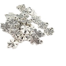 클로버 빈티지 네잎 행운 실버 주얼리 펜던트 부자재 똑템