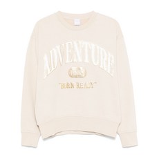 핀코 아플리케 디테일 스웨트셔츠