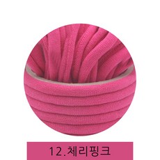 양말목 48가지 스테디컬러 공예재료 100g 비비드 파스텔 크라프트 메틀리언스, 12.체리핑크 100g, 1개