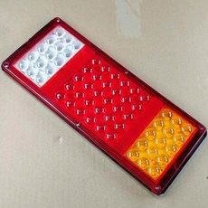 트레일러 led 후미등 교체용 조명 주차보조등 카라반 램프, [대렌즈 1개 24V 1402 테일램프 HF]