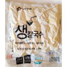 건강한 밥상 쫄깃한 생칼국수면 1kg 5~6인분, 1개