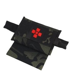 소형 범용 신속 배포 처치 키트 MOLLE 생존 안전 IFAK PALS 허리 벨트 가방, bcp, 1개
