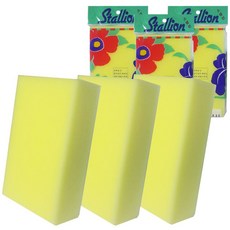 [2개묶음] 자동차 세차용 대형 스펀지 3개 승원상사 차량 세차스펀지 세차타올 rc0*9714NB