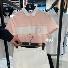 高爾夫衣上衣 夏季新款女士翻領T恤 速乾排汗透氣 GOLF運動休閒球衣