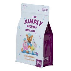 아이누 심플리야미 피쉬포캣 라이트 앤 헤어볼 고양이사료, 1개, 2.5kg, 흰살생선