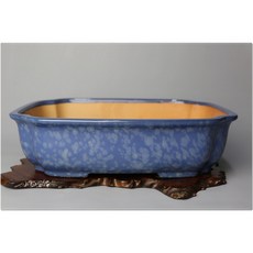 【小樹安每】中國宜興均窯變釉長方鉢28cm，多肉盆栽花器，文房雅玩擺件，品味生活, 1個