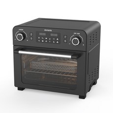 AIWA 愛華 23L多功能氣炸烤箱 AF-023T, 黑色