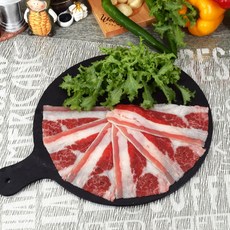 프리미엄 우삼겹(3초구이 샤브용), 6개, 250g
