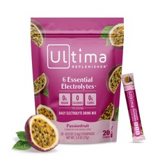 Ultima Replenisher 電解質粉末飲品 20條裝 百香果口味, 1個