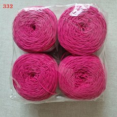 코튼필드(낱볼 판매)/소품 뜨개실/가방뜨개실/면사, 332.진핑크