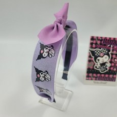 5 color 쿠로미 헤어밴드 산리오 리본 펄 반짝이 머리띠 선물 생일