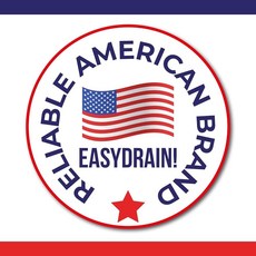 EASY 이지Drain 90도 단자가 있는 P-trap - 욕조 주방 및 욕실 싱크대용 확장 가능하고 유연한 P-트랩 제한된 간격을 위한 공간 절약형 솔루션 간편한 싱크대 배