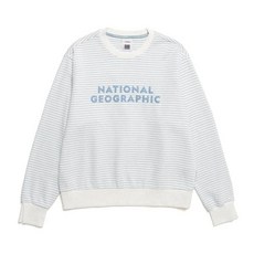 내셔널지오그래픽 N241WSW060 여성 레터링 세미 크롭 맨투맨 3종택1 PCO524 NHI280