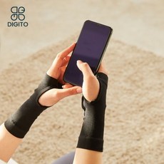 디지토 의료용 압박밴드 손목 보호대 압박스타킹 마사지, (7753)블랙M