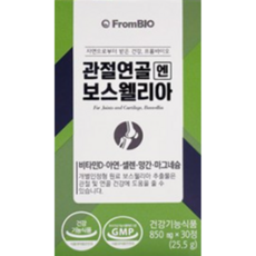 프롬바이오 관절연골 엔 보스웰리아 효능 무릎관절영양제 뼈 연골 영양제 코스트코 보스웰리아 14일분, 30정, 1개