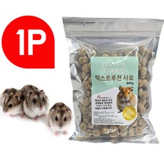 디어미닝 햄스터 이갈이 사료 익스트루전, 300g, 1개 300g, 1개