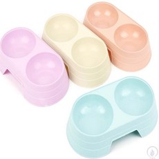 반려동물식기 강아지식기 반려동물 듀얼 식기 2구 퍼플 986000ea (개), 본상품
