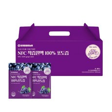 천연 포도즙 상주 포도 착즙 엑기스 집들이 병원 주스 선물세트 30포, 100ml, 30팩
