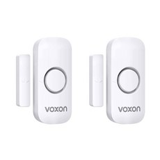 안전을 위한 수영장 개인 가정 보안용 도어 센서 VOXON 알람 알람 창문 자동차, 6개, 화이트.
