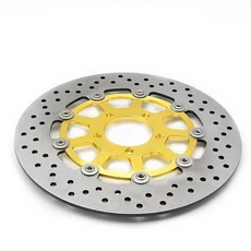 320mm 오토바이 전방 브레이크 로터 디스크 스즈키 GSXR600 K1 K2 TL1000 하야부사, 01 Gold Color