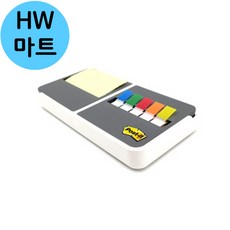 플래그 메모장 메모지 디스펜서 세트 + 150매 메모지