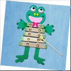 [생활의힘]개구리 실로폰 만들기/2매, 본상품
