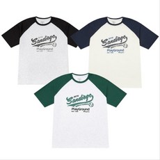 행텐주니어 모다부평 행텐주니어 배색 나그랑 그래픽 반팔티셔츠/14520-031-404-31_BP