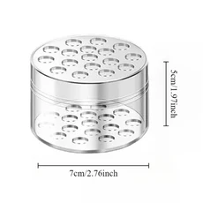 플라스틱 나선형 이케바나 스템 거치대 꽃꽂이 도구 꽃다발 꽃병용, 04 baise