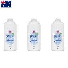 호주 Johnsons 존슨즈 베이비 파우더 400g 3개