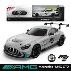 BMW XM 무선 RC 벤츠 페라리 포르쉐 부가티 원격 조종 장난감 자동차 선물, RC카, 5. AMG GT2 1/24