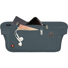 Lewis N. Clark RFID 차단 머니 벨트 여행용 파우치 허리 보관 + 신용 카드 ID 여권 홀더 여성 및 남성용 올리브 슬림