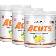 올맥스뉴트리션 ACUTS 드링크믹스 아미노산 타우린 L-카르니틴 스위트티맛 ALLMAX Nutrition, 3개, 210g