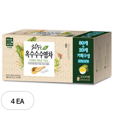녹차원 365일 옥수수수염차, 120g, 4개