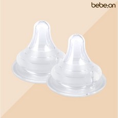 베베온 와이드 젖꼭지 (2개입) / 더블하트 스펙트라 모윰 젖병 호환, 베베온 XL, 2개