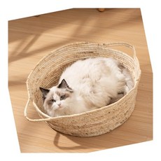 고양이바구니 대형 예쁜 보온 소쿠리