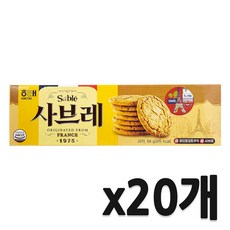 Sable 비스켓, 84g, 20개