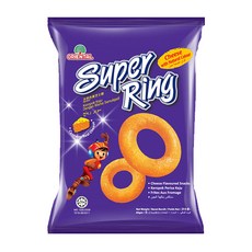 東方 ORIENTAL Super Ring 起司圈 60g 馬來西亞零食, 1個, 東方【芝士圈】60g